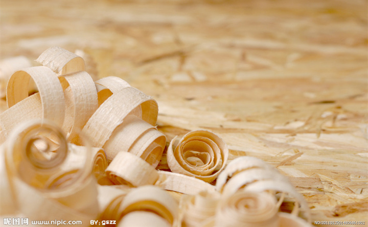 原料刨花图 原料刨花图