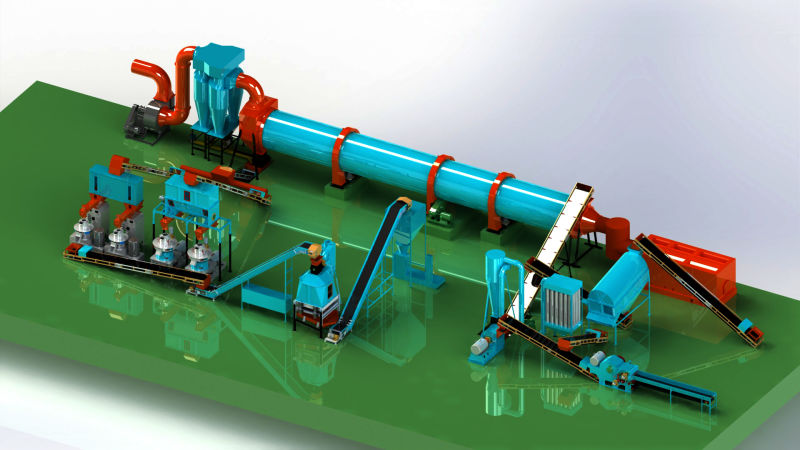 木屑草莓视频下载网站生产线 生物质草莓视频下载网站械